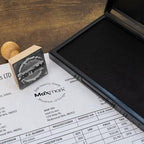 MaxMark Large Premium Olive Green Ink Stamp Pad - 4-1/4" by 7-1/4" - Premium Quality Felt Pad