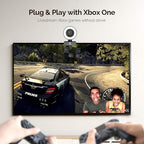 PC Webcam for Streaming HD 1080P, 960A USB Pro Computer Web Camera Video Cam for Mac Windows Laptop Conferencing Gaming Webcam with Ring Light & Microphone