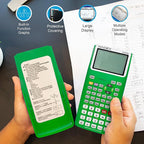 Scientific Calculator with Graph Functions for College and High School Students, Engineering, Advanced Mathematics, Calculus, Algebra, Geometery, Trigonometry, Statistics, Physics, Chemistry, Green