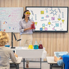 CZUR Fancy Pro 8MP USB Document Camera for Teacher, 4K Webcam with Microphone and LED Light, Up to 60fps, Auto Focus, for Remote Teaching, Live Streaming, Web Conference, for Mac and Windows