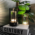 cordless led table lamp,klarako crystal lantern,outdoor table light,auge light Portable Metal Table Lamp for Indoor/Outdoor, 3 Colour4000mA Dimming Battery Powered Small Desk Lamp Bar/Camping-Black