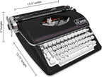 Timeless Manual Typewriter, Black