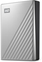 WD 6TB My Passport Ultra for Mac Silver, Portable External Hard Drive, Backup Software with Defense Against ransomware, and Password Protection, USB-C and USB 3.1 - WDBGKC0060BSL-WESN