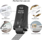 Guard Your ID Advanced Security Roller 2.0 for Identity Theft Prevention Stamping Black