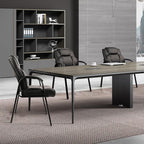 CLATINA Big & Tall 500 lb. Guest Chair, Leather Reception Chairs with Padded Arm Rest for Waiting Room Office Home and Meeting Conference-Black, 2 Pack