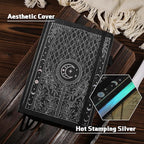 TIEFOSSI Bullet Dotted Journal Notebook, 160gsm 256 Numbered Thick Paper, A5 Hardcover Dotted Grid Diary for Women Men Work Writing, Bullet Dot Journaling, Drawing, 5.8 x 8.3 in