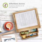 Prosumer's Choice 3-Tier Desktop Organizer, Desk Accessories - Letter Tray for Home or Office - Desk Organization with US Letter Paper Size Drawers for Folders, Mail Organizer, Document Holder