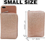 Easyoulife Genuine Leather Credit Card Holder Zipper Wallet With 26 Card Slots