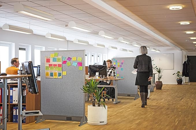 GOF Office Partition Single Panel (30"w x 72"h) 2.5ft x 6ft