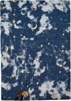 BLBMH Book Covers for Paperbacks Adjustable Fabric Book Sleeve Cover Protector Fit for 5.5x8.5 inch Hardcover Softcover Book Novels Notebook - Denim 8.5in