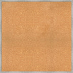 Amanti Art Natural Cork Board for Wall, 35x35 Vision Board with White Frame, Oversize Corkboard Office Decor for Home Organization, Cottage Corkboard Pinboard to Display Items for Home Organization