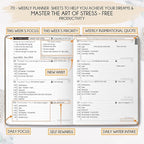 2025-2026 Planner Weekly and Monthly | 16-Month Life Planner to Increase Focus & Productivity | Reduce Overwhelm & Achieve Your Biggest Goals | Include Gift Box & Stickers | Sep 2025-Dec 2026