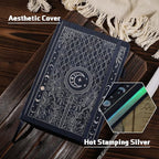 TIEFOSSI Bullet Dotted Journal Notebook, 160gsm 256 Numbered Thick Paper, A5 Hardcover Dotted Grid Diary for Women Men Work Writing, Bullet Dot Journaling, Drawing, 5.8 x 8.3 in