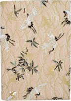 BLBMH Book Covers for Paperbacks Fit for 5.5x8.5 inch Book Bible Adjustable Book Sleeve Cover for Women Over 15 Soft Cloth Protector for Bible Novels - Crane Beige