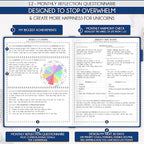 Life Planner Undated for Men – Daily, Weekly & Monthly Planner With Budget Section | Guided Daily Gratitude Journal, Goals Journal, Habit Tracker, Budget Planner - Horizontal Format