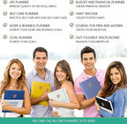 Journal for Men - Undated Daily, Weekly & Monthly Planner with Budget Section | A 12 Month Journey to Increase Productivity & Happiness | Life Organizer & Gratitude Journal - Vertical Format