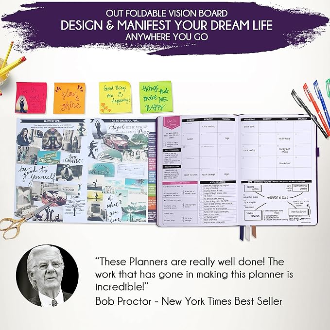 2025-2026 Planner Weekly and Monthly | 16-Month Life Planner to Increase Focus & Productivity | Reduce Overwhelm & Achieve Your Biggest Goals | Include Gift Box & Stickers | Sep 2025-Dec 2026
