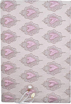 BLBMH A5 Book Covers for Paperbacks Book Cover Fit for 5.5x8.3 inch Adjustable Book Sleeve Cover for A5 Diary Books Fabric Softcover Protector for Notebook - Love