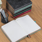 ZXHQ A5 360 Pages Lined Journal for Women, Tree of Life Design, with Pen, Fine Inner Pocket, Seagreen