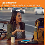 WD 2TB My Passport, Portable External Hard Drive, Blue, backup software with defense against ransomware, and password protection, USB 3.1/USB 3.0 compatible - WDBYVG0020BBL-WESN