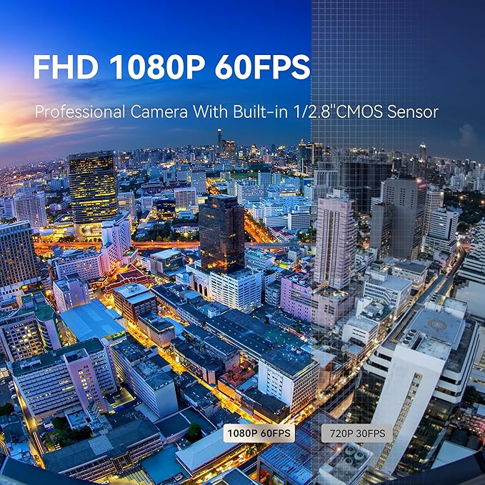 Tenveo HDMI/LAN/USB3.0 PoE PTZ Camera 20X Optical Zoom PTZ Camera IP Live Streaming, FHD 1080P 60FPS, for Church Services Worship Video Conference Live Streaming Online Meeting, 2025 Version