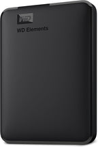 WD 4TB Elements Portable External Hard Drive for Windows, USB 3.2 Gen 1/USB 3.0 for PC & Mac, Plug and Play Ready - ‎WDBU6Y0040BBK-WESN