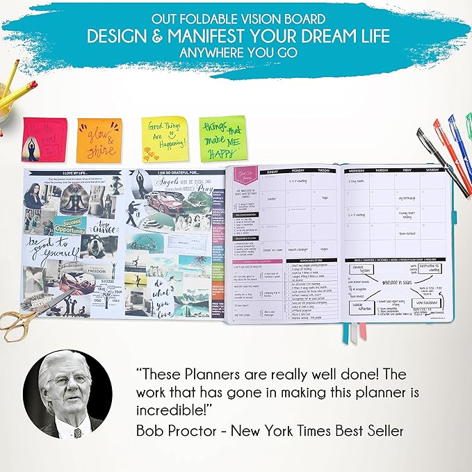 2025-2026 Planner Weekly and Monthly | 16-Month Life Planner to Increase Focus & Productivity | Reduce Overwhelm & Achieve Your Biggest Goals | Include Gift Box & Stickers | Sep 2025-Dec 2026