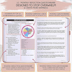 Law of Attraction Planner – Undated Hourly, Weekly & Monthly Goal Setting Planner, 12-Month to Increase Productivity | Life & Gratitude Journal, Include Foldable Vision Board, Gift Box & Stickers