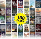 Motivational Cards: 100 Inspirational, Kindness, Motivational and Quote Cards. Business Card Size - 2.5x3.5 inches (Photography - Pack of 100)