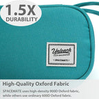 Pencil Case Pouch Box Bag School Supplies Girls Boys Kids, Cute Preppy Stuff Large Big Capacity Aesthetic Pen Organizer, Back to College Stationary, Teal, Standard Stlye, 1800ml