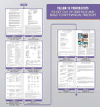 Life Planner - Gratitude Journal for Men & Women | Daily, Weekly & Monthly Planner with Budget Section, Time Blocking, Habit Tracker for Peace of Mind Planning to Increase Productivity & Happiness