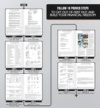 Life Planner - Gratitude Journal for Men & Women | Daily, Weekly & Monthly Planner with Budget Section, Time Blocking, Habit Tracker for Peace of Mind Planning to Increase Productivity & Happiness