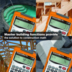 Calculated Industries 4065 Construction Master ProCalculator & 6025 Scale Master Pro Digital Plan Measure Take-Off Tool | 72 Built-in US Imperial, Metric Scales | 6 Custom Scales