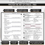 Journal for Men- Undated Daily, Weekly & Monthly Planner with Budget Section | A 12 Month Journey to Increase Productivity & Happiness | Life Organizer & Gratitude Journal - Horizontal Format