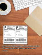 Limited Papers (TM) 8.5x11 Perforated Paper, 20/50 Pound, 75 GSM, Variety of Perforation Sizes and Colors, for Forms, Tickets, Postcards, Business Cards. (Pink, 2 up - horizontal 5.5”)