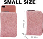 Easyoulife Genuine Leather Credit Card Holder Zipper Wallet With 26 Card Slots