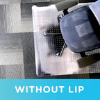 Dimex Low Pile Carpet Office Mat Chair Mat with Lip, 45" x 53" x .11"